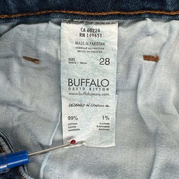 Buffalo David Bitton We Are Denim Women's Jayden High Rise Straight Cut Jeans - Picture 12 of 13